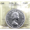 1956 Canada Dollar ICCS Certified PL65 Cameo