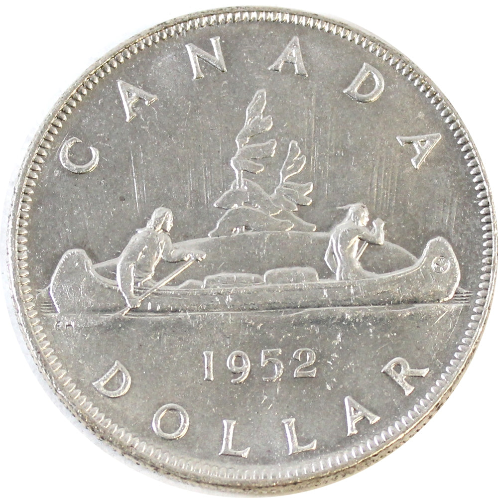 1952 2xHP Canada Dollar Brilliant Uncirculated (MS63)