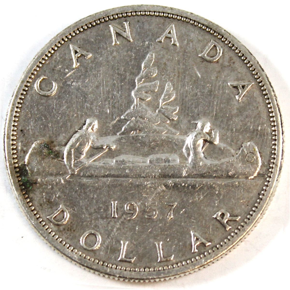 1957 Canada Dollar VF-EF (VF30)