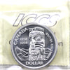 1958 Canada Dollar ICCS Certified PL-65 Heavy Cameo