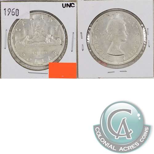 1960 Canada Dollar Uncirculated (MS60)