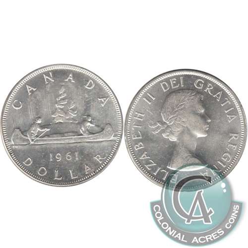 1961 Canada Dollar AU-UNC (AU55)