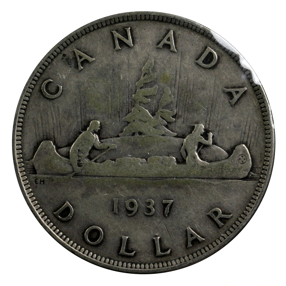 1937 Canada Dollar Very Good (VG8)