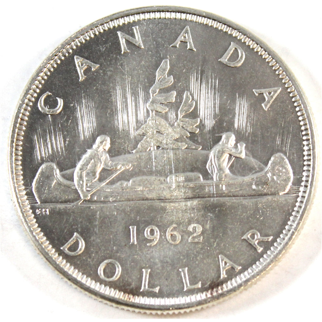 1962 Canada Dollar Uncirculated (MS60)