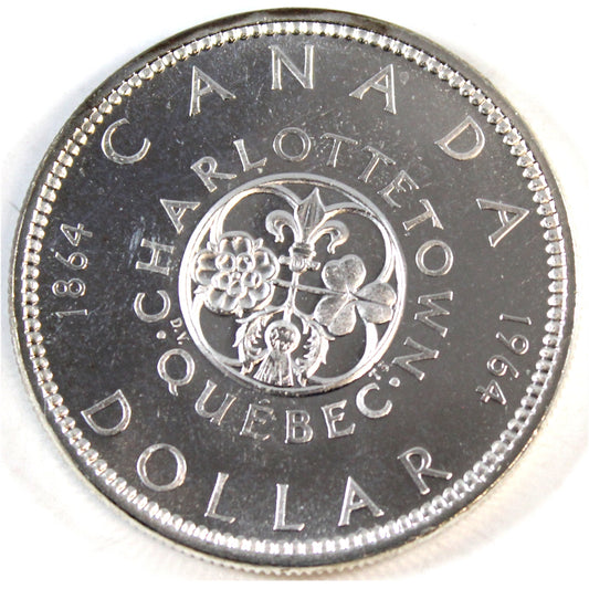 1964 No Dot Canada Dollar Proof Like