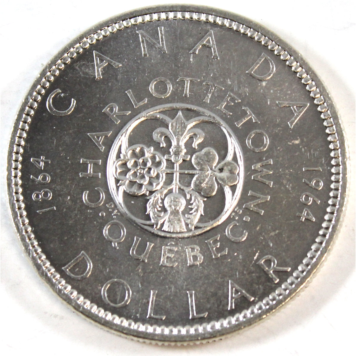 1964 No Dot Canada Dollar Uncirculated (MS60)