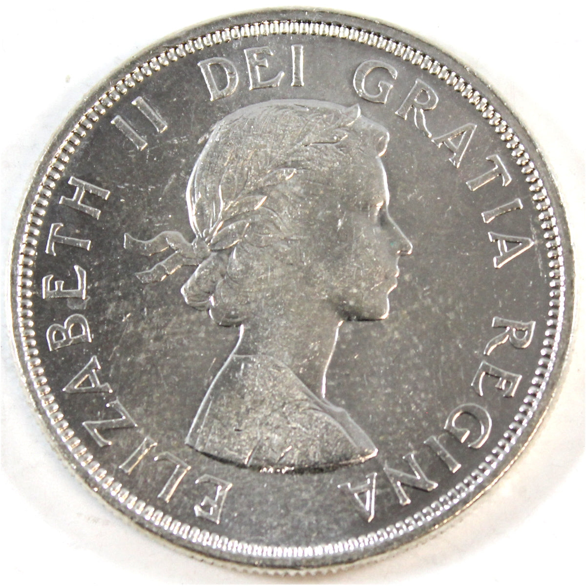 1964 No Dot Canada Dollar Uncirculated (MS60)