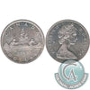 1965 Small Beads Ptd. 5 (Variety 1) Canada Dollar Uncirculated (MS60)