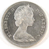 1965 Small Beads Blunt 5 (Variety 2) Canada Dollar Almost Uncirculated (AU50)