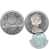 1965 Large Beads Blunt 5 (Variety 3) Canada Dollar Uncirculated (MS60)
