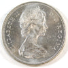 1965 Large Beads Ptd. 5 (Variety 4) Canada Dollar Uncirculated (MS60)