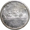 1965 Medium Beads Ptd. 5 (Variety 5) Canada Dollar EF-AU (EF45)