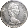 1965 Medium Beads Ptd. 5 (Variety 5) Canada Dollar EF-AU (EF45)