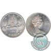 1965 Medium Beads Ptd. 5 (Variety 5) Canada Dollar Uncirculated (MS60)