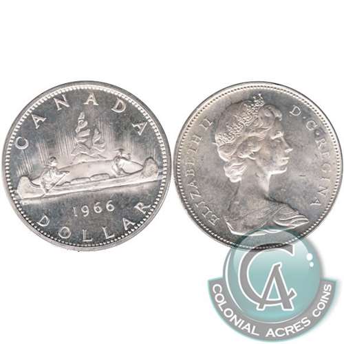 1966 Canada Dollar Brilliant Uncirculated (MS63)