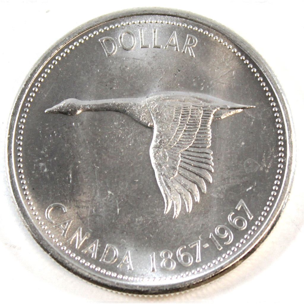 1967 Canada Dollar Brilliant Uncirculated (MS63)