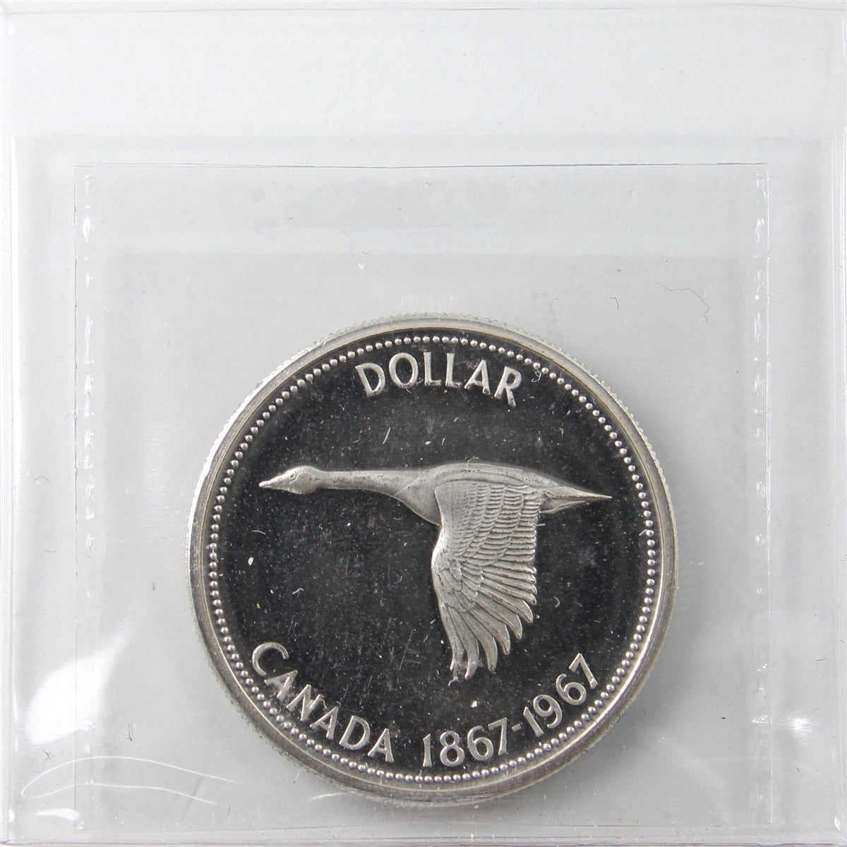 1967 Canada Dollar ICCS Certified SP66 Heavy Cameo