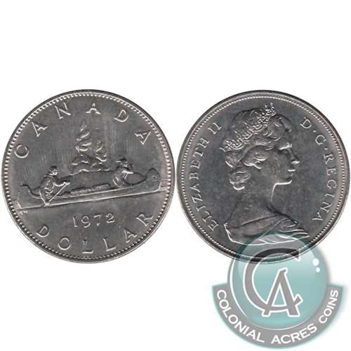 1972 Canada Nickel Dollar Brilliant Uncirculated (MS63)