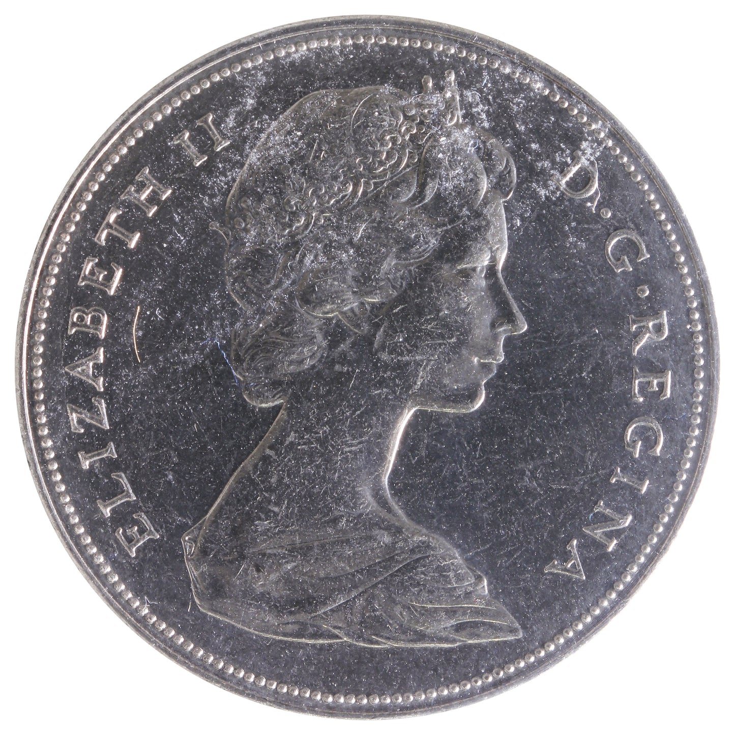 1972 Canada Nickel Dollar ICCS Certified MS65
