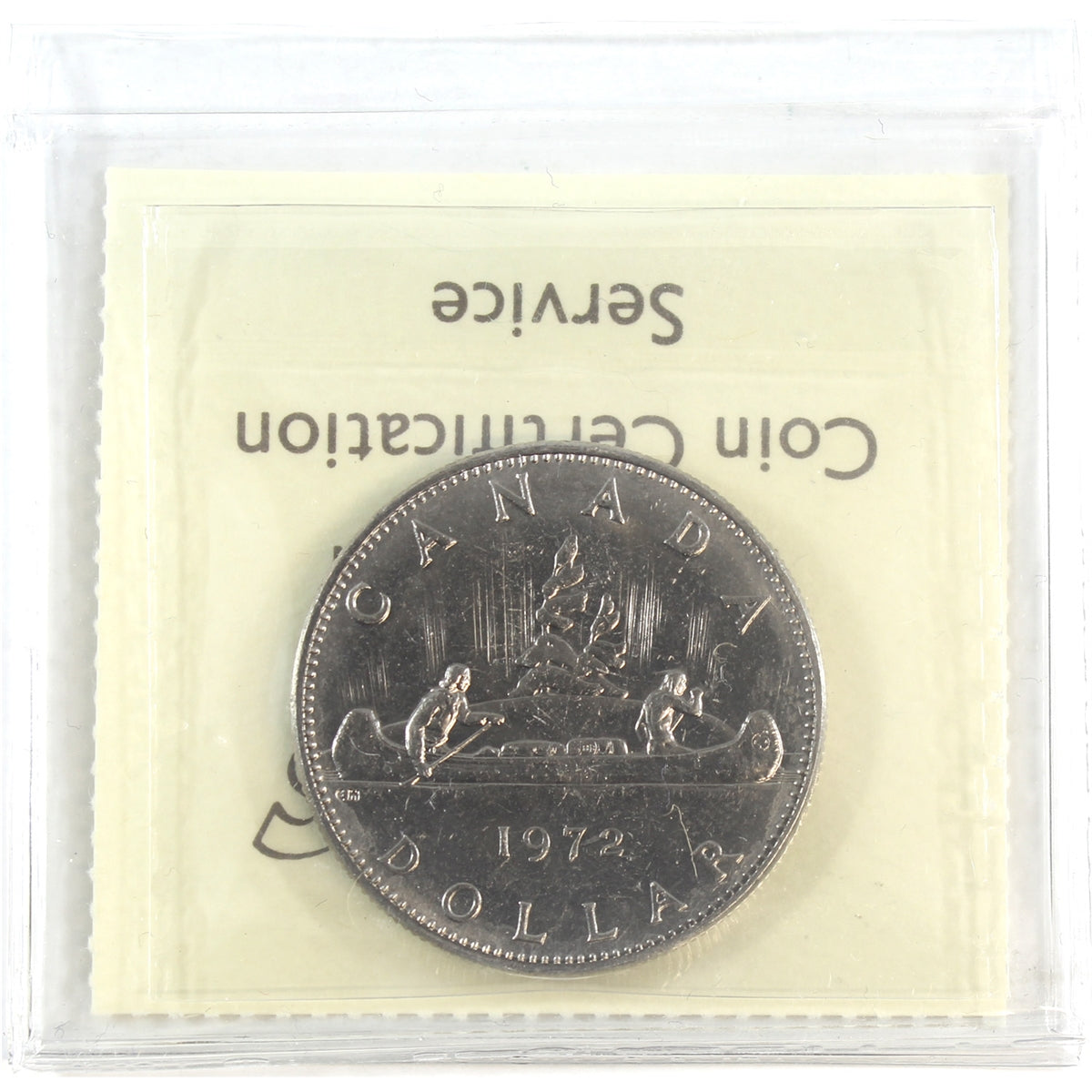 1972 Canada Nickel Dollar ICCS Certified MS64