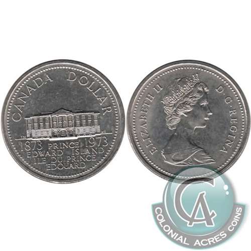 1973 Canada Nickel Dollar Uncirculated (MS60)