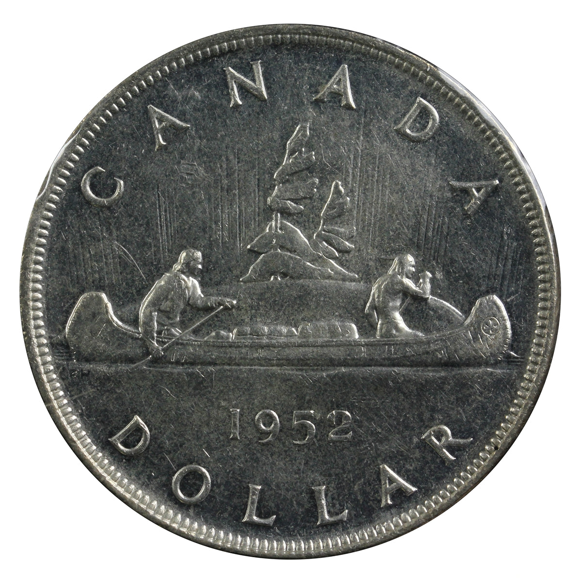 1952 2 WL Canada Dollar EF-AU (EF45)