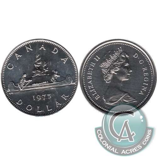 1975 Detached Jewel Canada Nickel Dollar Proof Like