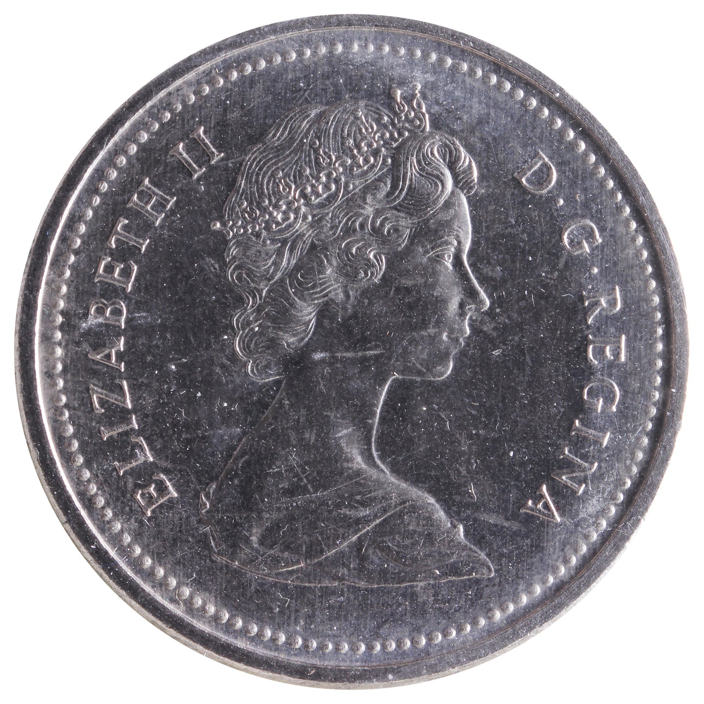 1975 Canada Nickel Dollar ICCS Certified MS65