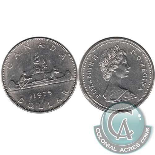 1975 Canada Nickel Dollar UNC+ (MS62)