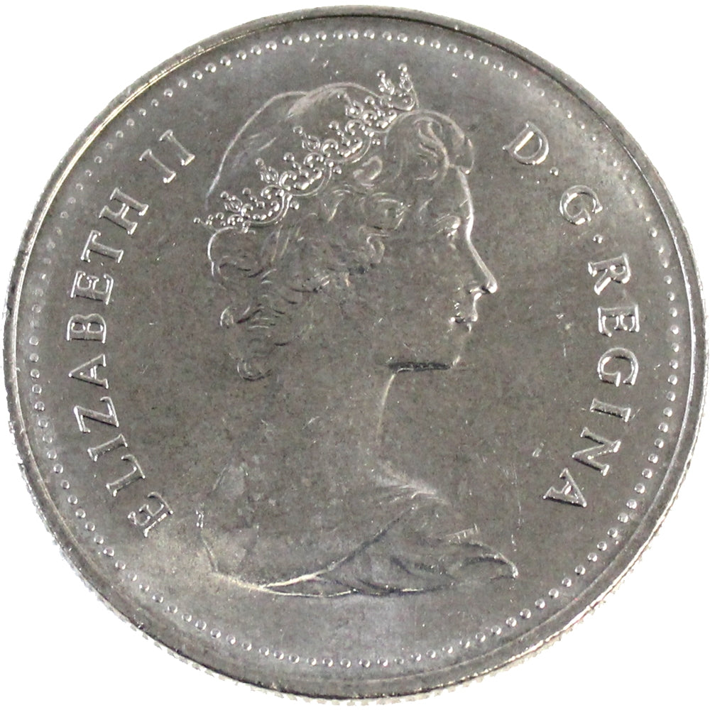 1982 Voyageur Canada Nickel Dollar Brilliant Uncirculated (MS63)