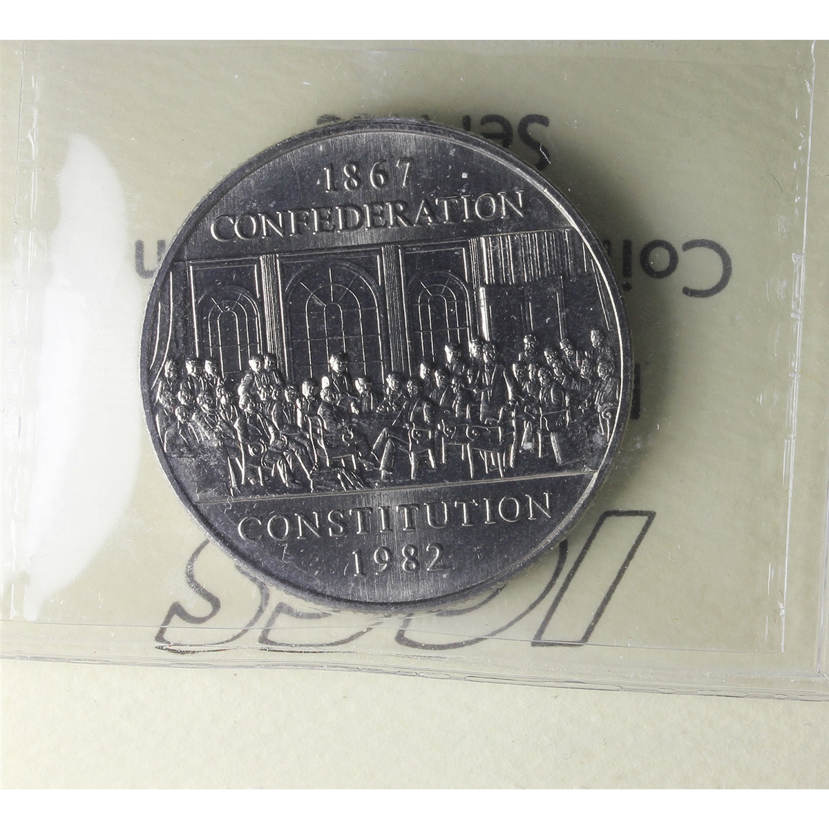 1982 Constitution Canada Nickel Dollar ICCS Certified MS64