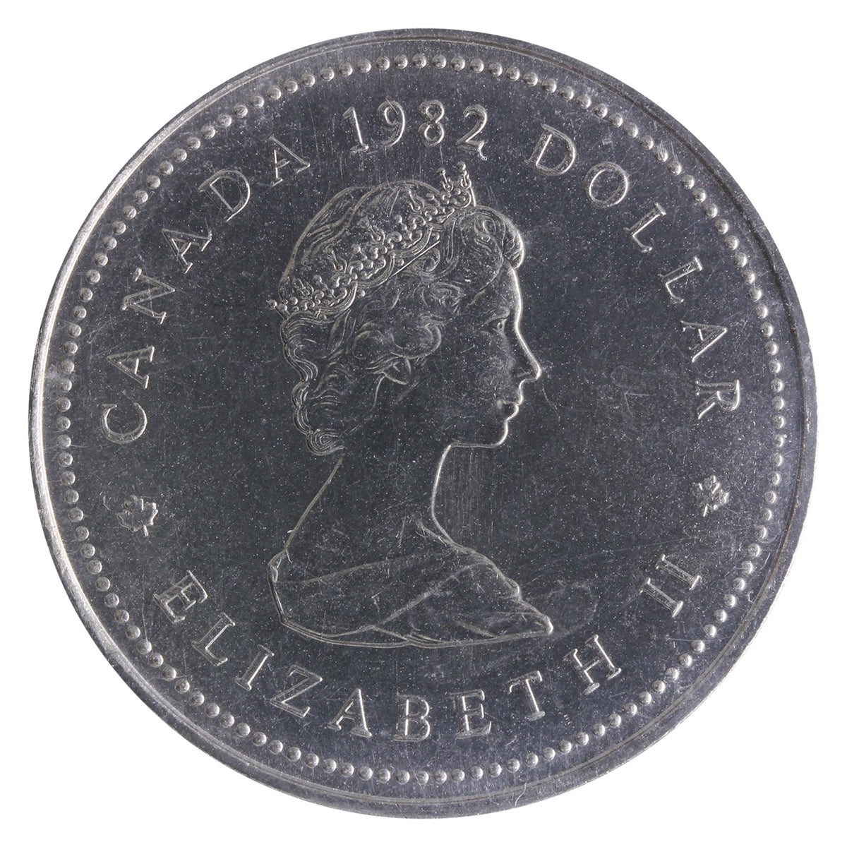 1982 Constitution Canada Nickel Dollar ICCS Certified MS64