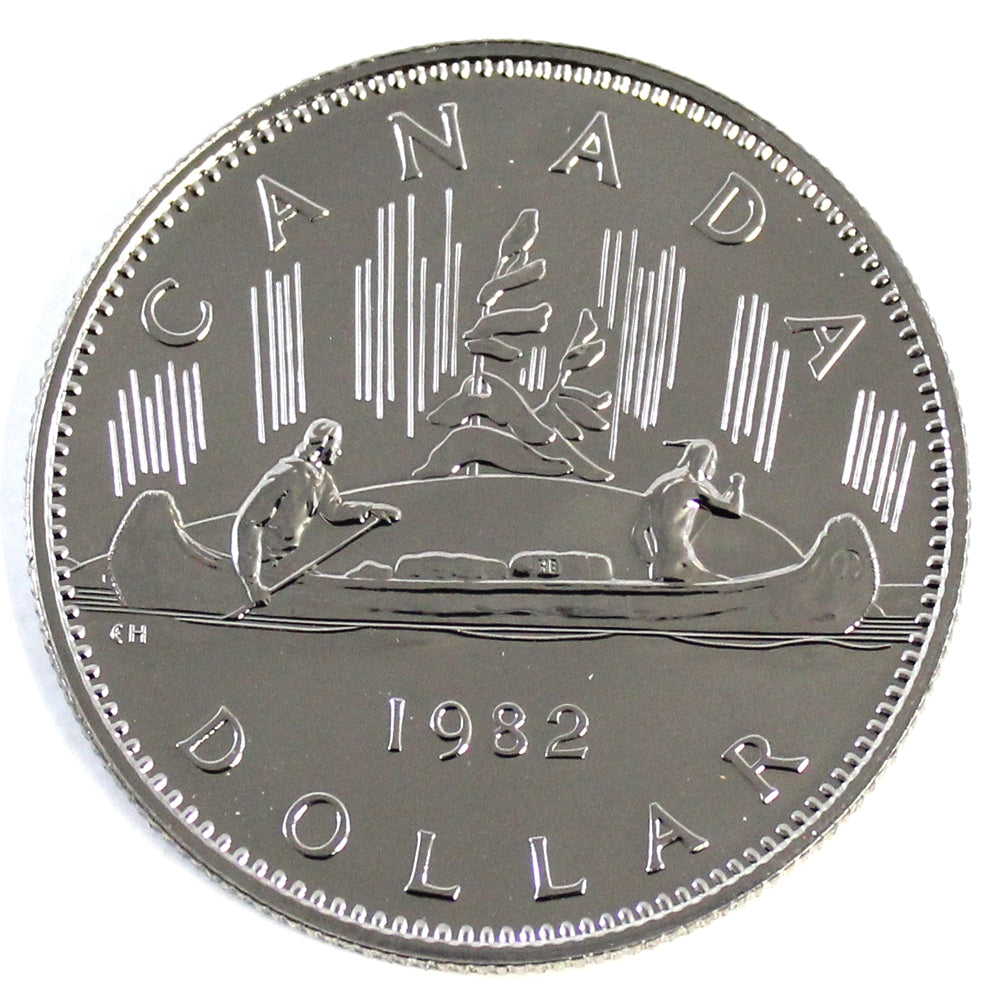 1982 Voyageur Canada Nickel Dollar Proof Like