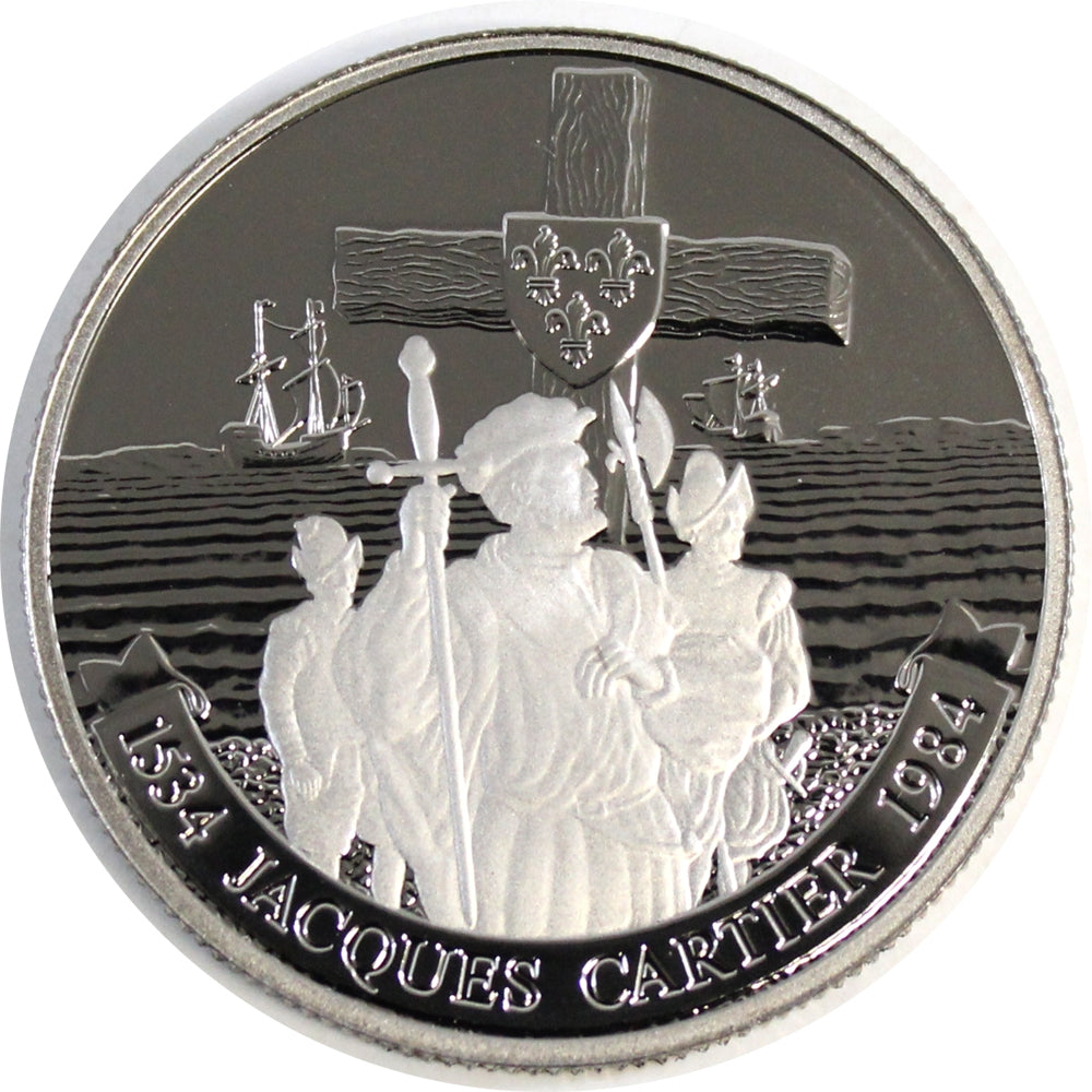 1984 Cartier Canada Nickel Dollar Proof_