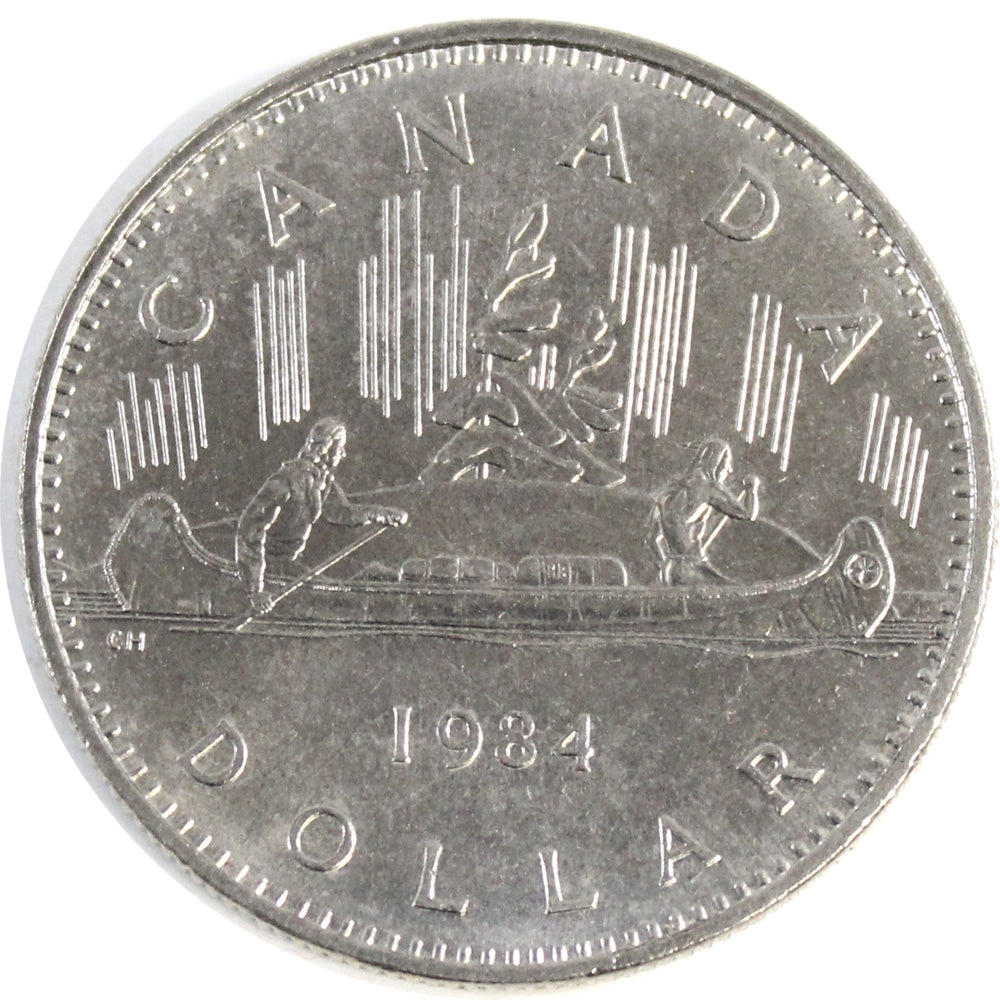 1984 Voyageur Canada Nickel Dollar UNC+ (MS62)