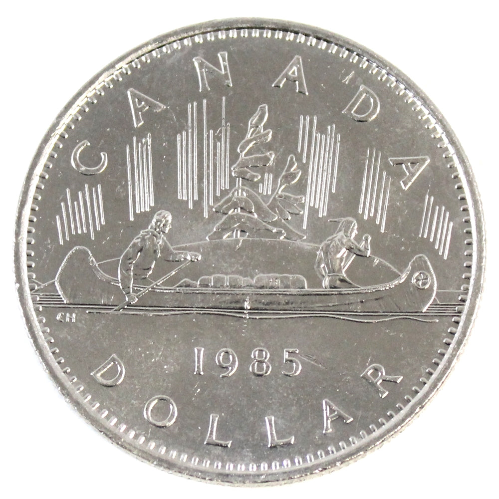 1985 Canada Nickel Dollar Uncirculated (MS60)