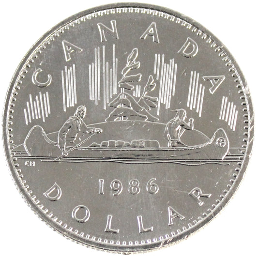 1986 Canada Nickel Dollar Circulated