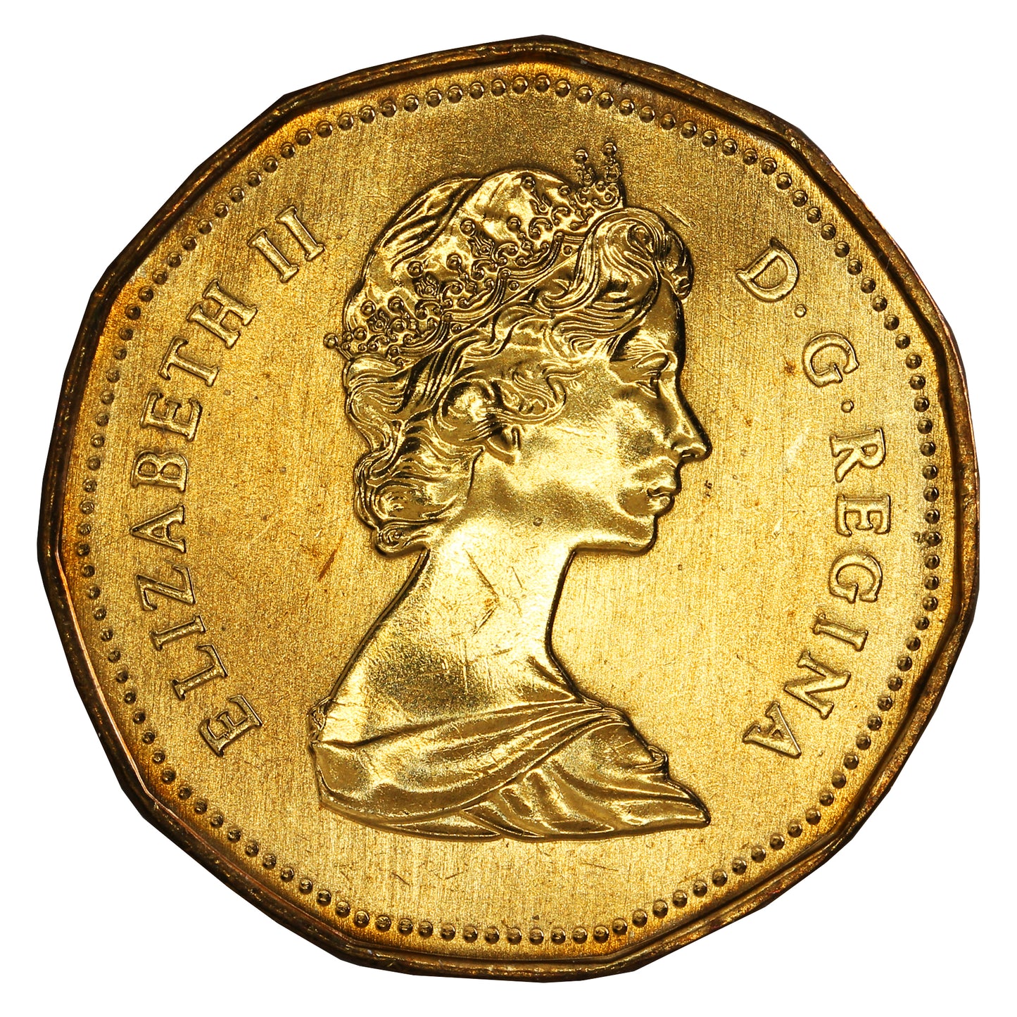 1987 Canada Loon Dollar Brilliant Uncirculated (MS63)