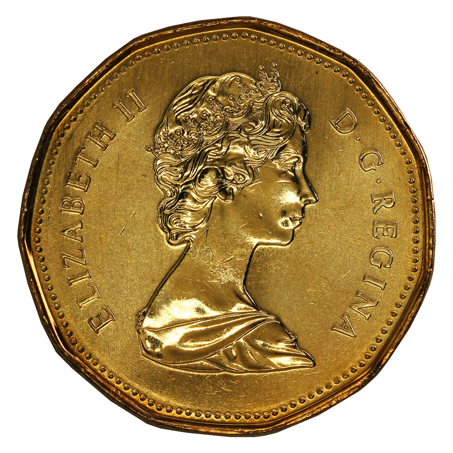 1988 Canada Loon Dollar Brilliant Uncirculated (MS63)