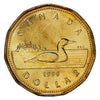 1990 Canada Loon Dollar Brilliant Uncirculated (MS63)