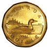 1991 Canada Loon Dollar Brilliant Uncirculated (MS63)
