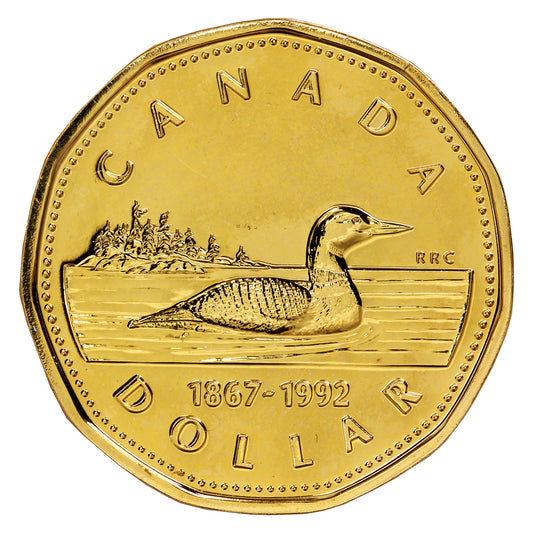 1992 Canada Loon Dollar Proof Like