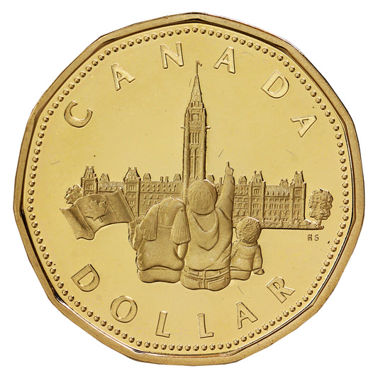 1992 Canada Parliament Dollar Proof