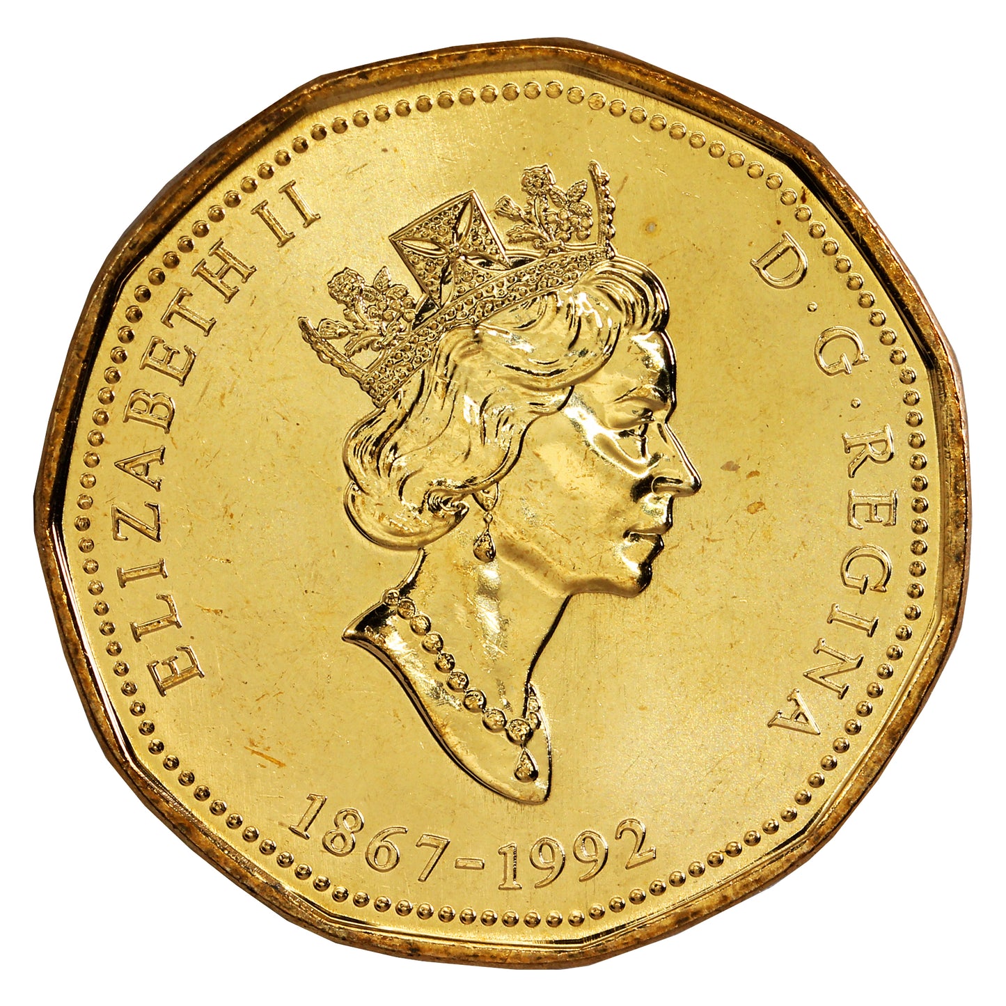 1992 Canada Parliament Dollar Proof Like