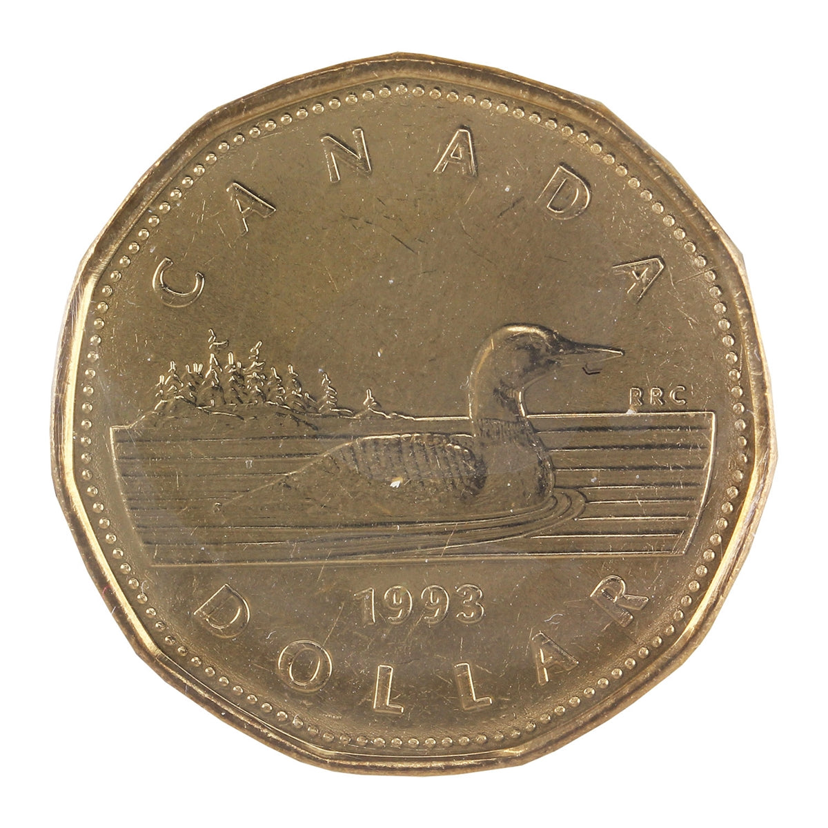 1993 Canada Loon Dollar ICCS Certified MS65