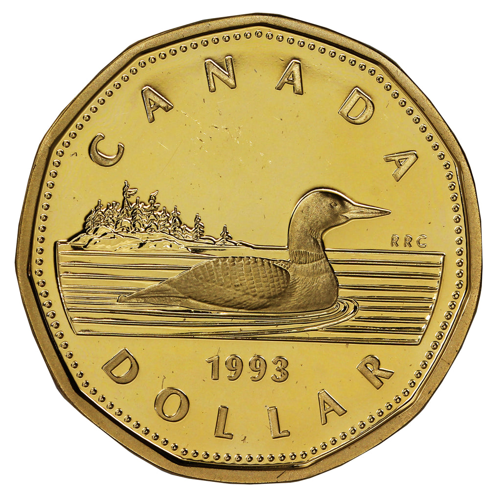 1993 Canada Loon Dollar Proof