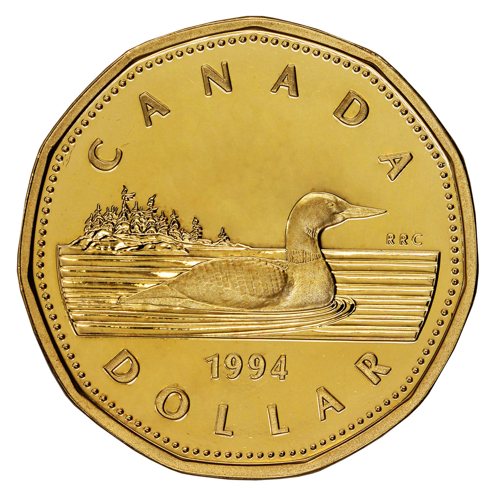 1994 Canada Loon Dollar Proof