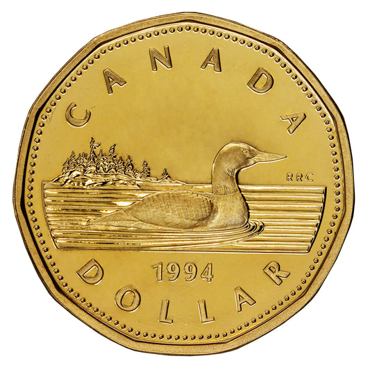 1994 Canada Loon Dollar Proof