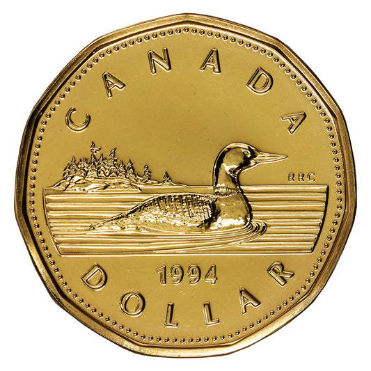1994 Canada Loon Dollar Proof Like