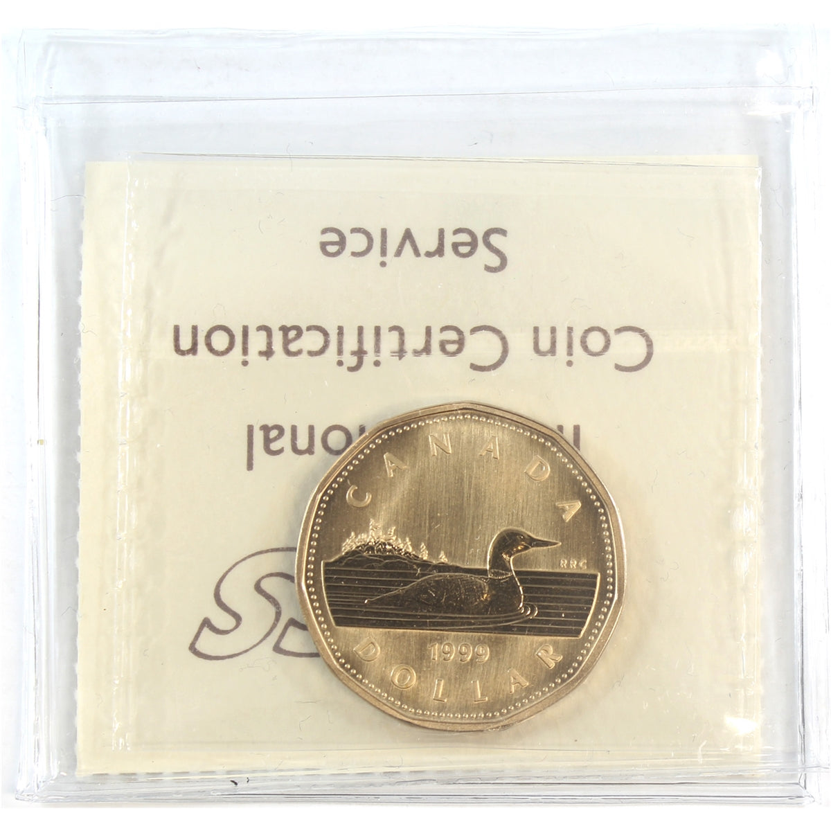1999 Canada Loon Dollar ICCS Certified SP66
